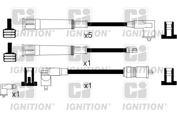 QUINTON HAZELL Комплект проводов зажигания XC1017